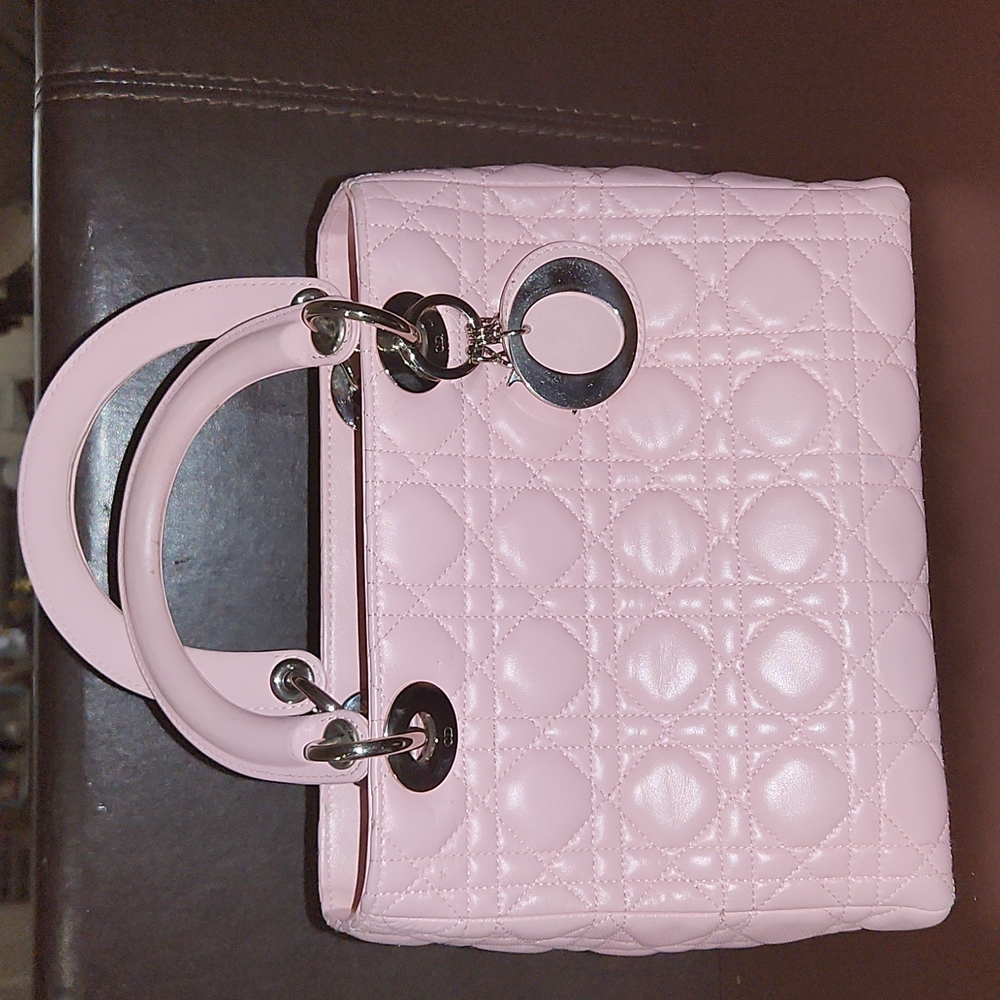 Pink lady dior hand bag